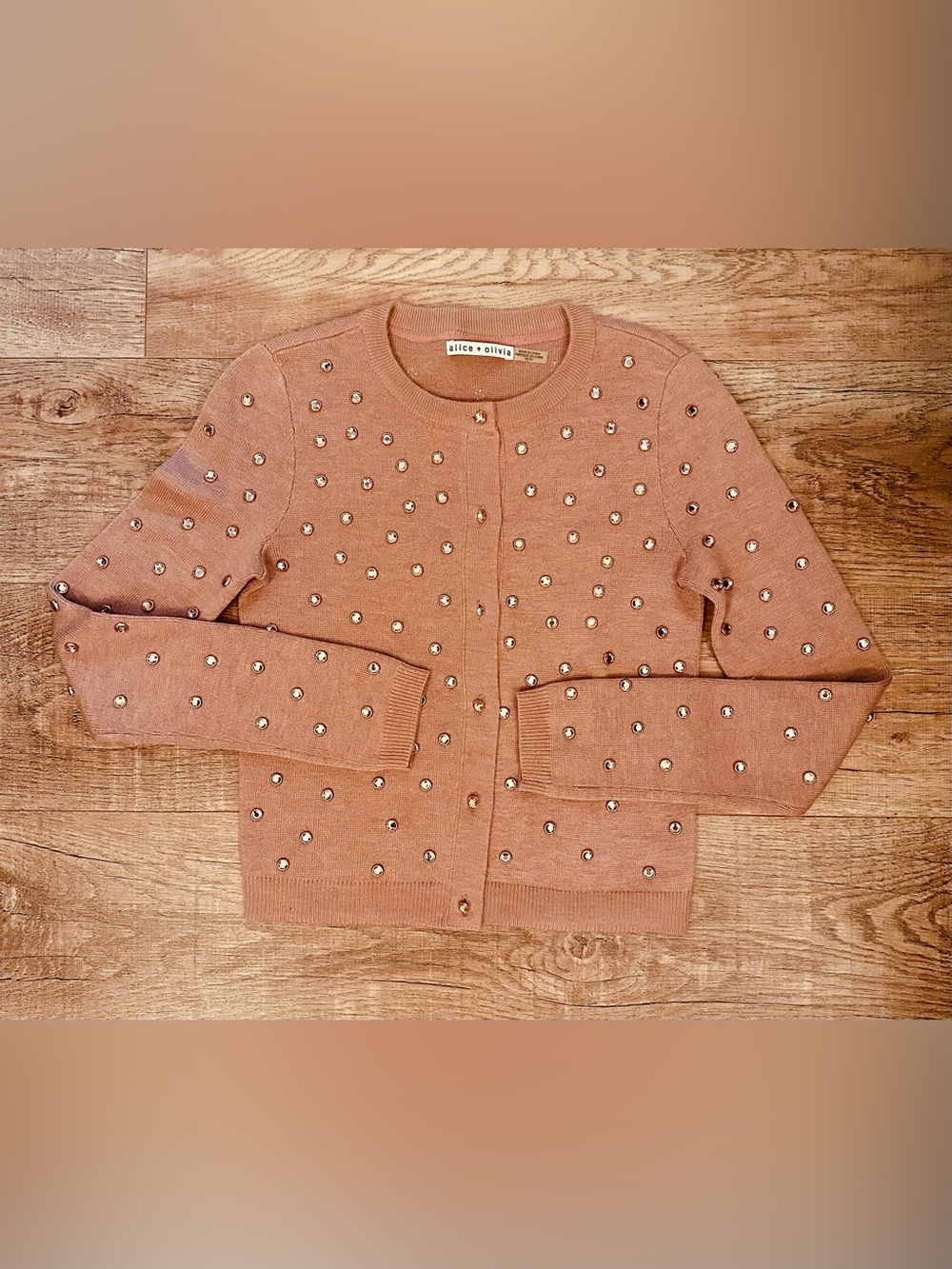 NWOT Alice & Olivia Button Front Cardigan XS